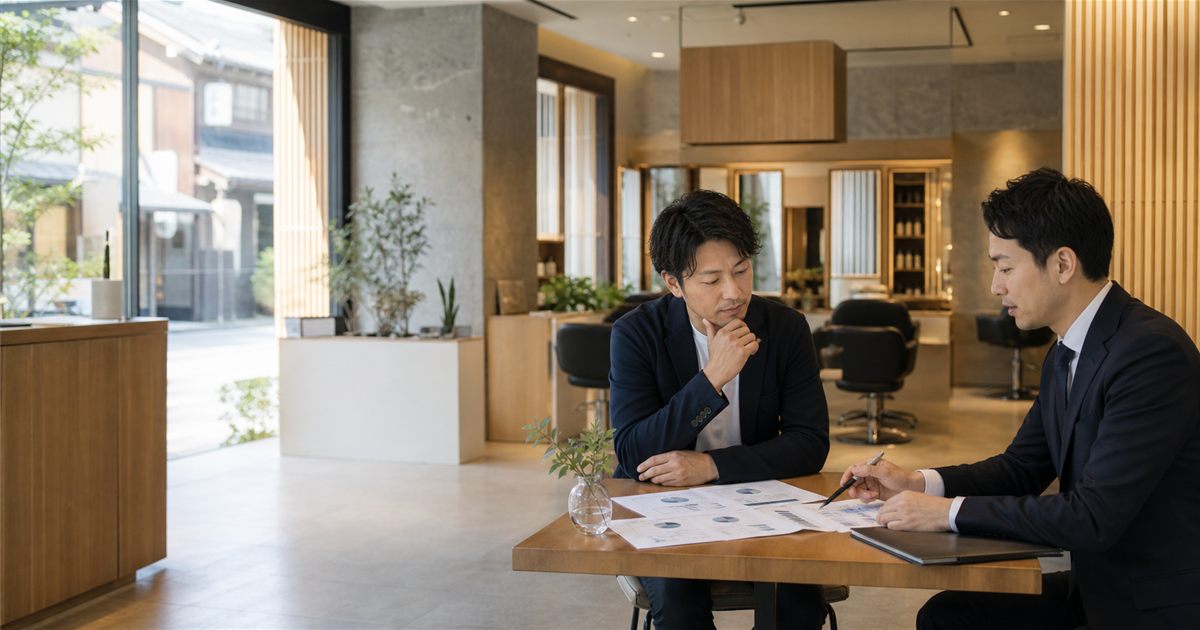 京都の美容室M&Aで事業承継を相談する経営者